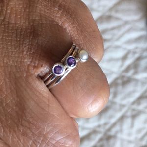 Silpada stackable gem